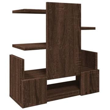  Desk Organiser Brown Oak 49x20x52.5 cm Engineered wood