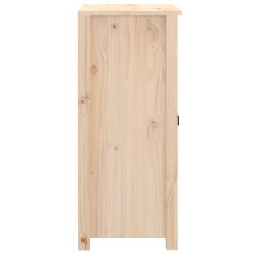 Sideboard 40x35x80 cm Solid Wood Pine