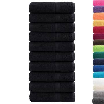  Premium Bath Towels SOLUND 10 pcs 100x150 cm 600 gsm