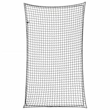  Trailer Net with Elastic Rope Black 5x3 m PP