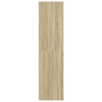  Wardrobe Sonoma Oak 100x50x200 cm Engineered Wood