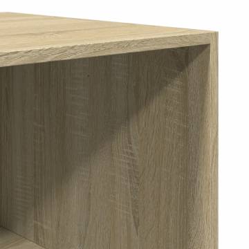  Wardrobe Sonoma Oak 100x50x200 cm Engineered Wood