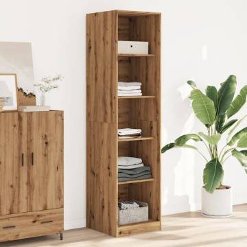  Wardrobe Artisian Oak 50x50x200 cm Engineered Wood