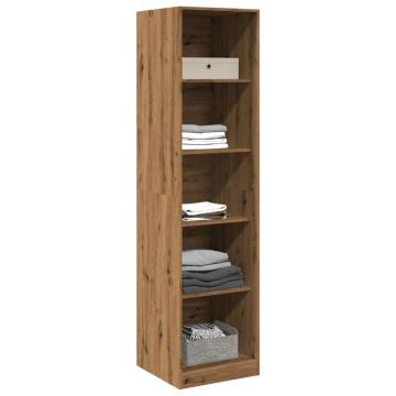  Wardrobe Artisian Oak 50x50x200 cm Engineered Wood