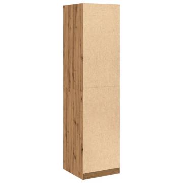  Wardrobe Artisian Oak 50x50x200 cm Engineered Wood