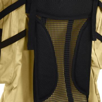  Hiking Backpack Khaki 100 L Oxford Fabric