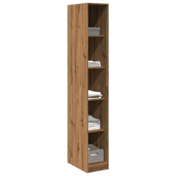  Wardrobe Artisian Oak 30x50x200 cm Engineered Wood