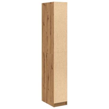  Wardrobe Artisian Oak 30x50x200 cm Engineered Wood