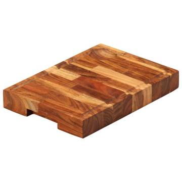  Chopping Board 30x21x4 cm Solid Wood Acacia