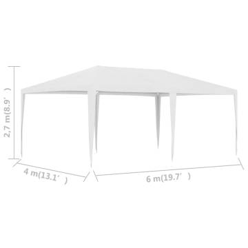 Party Tent 4x6 m White