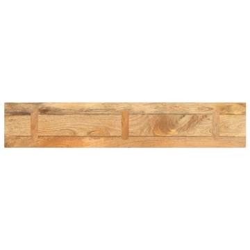  Table Top 140x20x2.5 cm Rectangular Solid Wood Mango