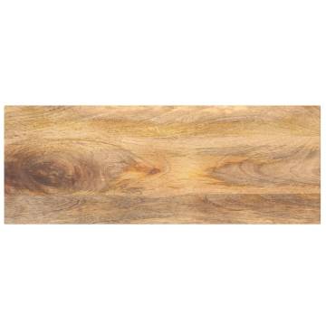  Table Top 80x30x2.5 cm Rectangular Solid Wood Mango