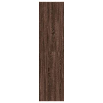  Wardrobe Brown Oak 30x50x200 cm Engineered Wood