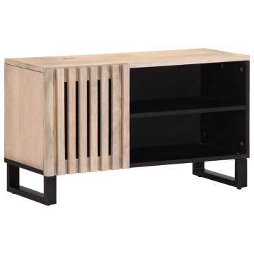  TV Cabinet 80x34x46 cm Solid Wood Mango