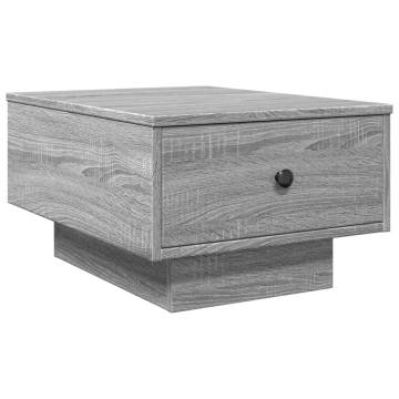  Coffee Table Grey Sonoma 60x45x31 cm Engineered Wood