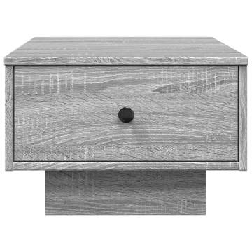  Coffee Table Grey Sonoma 60x45x31 cm Engineered Wood