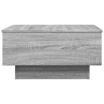  Coffee Table Grey Sonoma 60x45x31 cm Engineered Wood