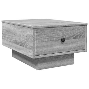  Coffee Table Grey Sonoma 60x45x31 cm Engineered Wood