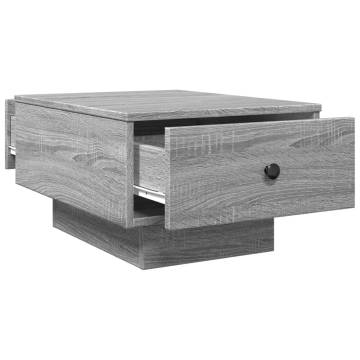  Coffee Table Grey Sonoma 60x45x31 cm Engineered Wood