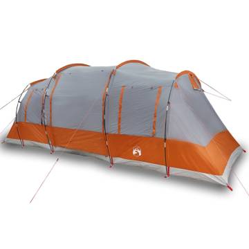  Family Tent Tunnel 6-Person Grey Waterproof