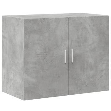  Highboard Concrete Grey 80x42.5x249 cm Engineered Wood