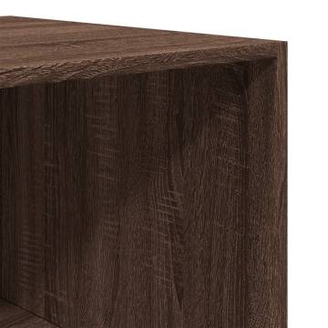  Wardrobe Brown Oak 100x50x200 cm Engineered Wood