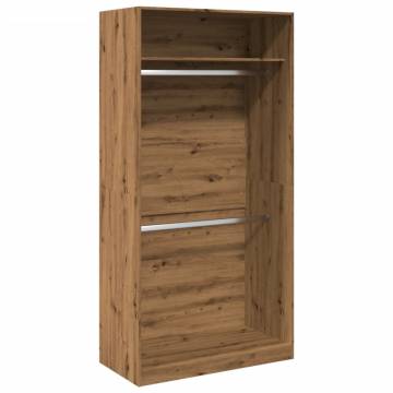  Wardrobe Artisian Oak 100x50x200 cm Engineered Wood