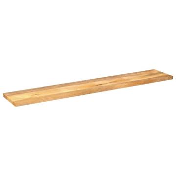  Table Top 140x30x3.8 cm Rectangular Solid Wood Mango