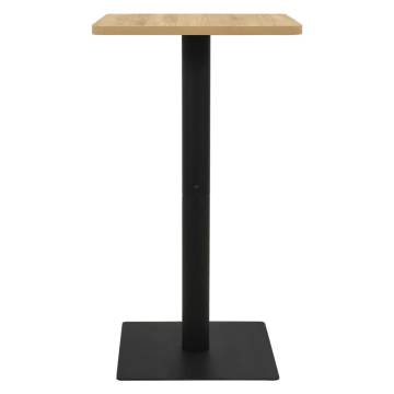  Bistro Table Oak Colour 60x60x107 cm