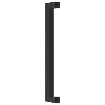  Cabinet Handles 5 pcs Black 192 mm Stainless Steel