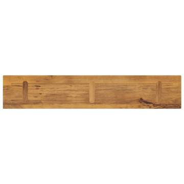  Table Top 180x40x2.5 cm Rectangular Solid Wood Mango