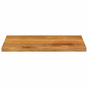  Table Top 60x40x3.8 cm Rectangular Solid Wood Mango