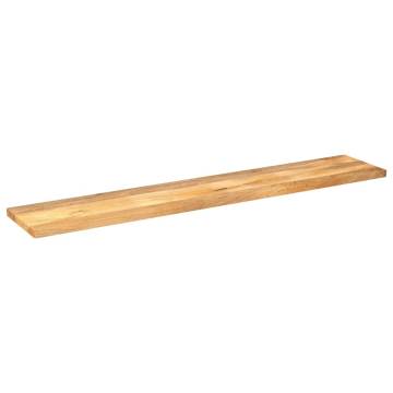  Table Top 160x30x3.8 cm Rectangular Solid Wood Mango