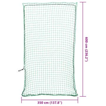  Trailer Net with Elastic Rope Green 6x3.5 m PP