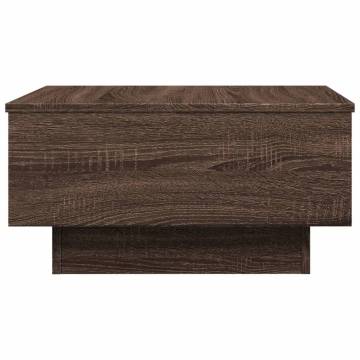  Coffee Table Brown oak 60x45x31 cm Engineered Wood