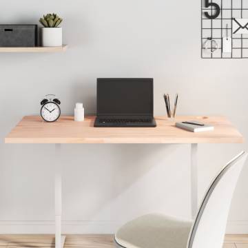 Desk Top 110x55x2.5 cm Solid Wood Beech