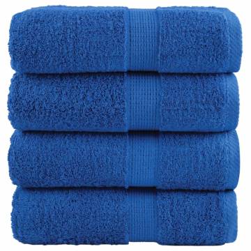  Premium Soap Towels SOLUND 4pcs Blue 30x30cm 600gsm