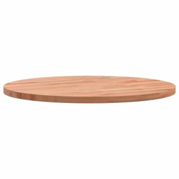  Table Top Ø40x1.5 cm Round Solid Wood Beech