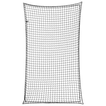  Trailer Net with Elastic Rope Black 2.1x1.25 m PP