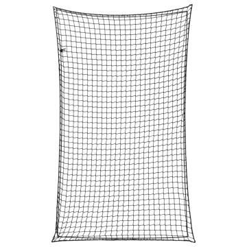  Trailer Net with Elastic Rope Black 2.5x1.5 m PP