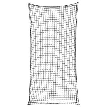  Trailer Net with Elastic Rope Black 4x2 m PP