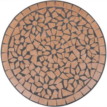 Bistro Table Terracotta 60 cm Mosaic