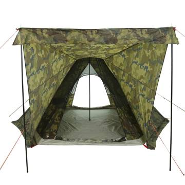  Family Tent Tipi 6-Person Camouflage Waterproof